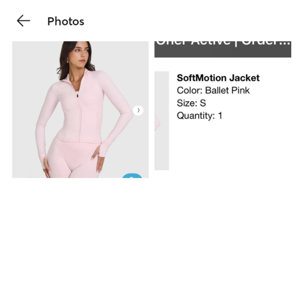 In search of SoftMotion Ballet Pink Jacket